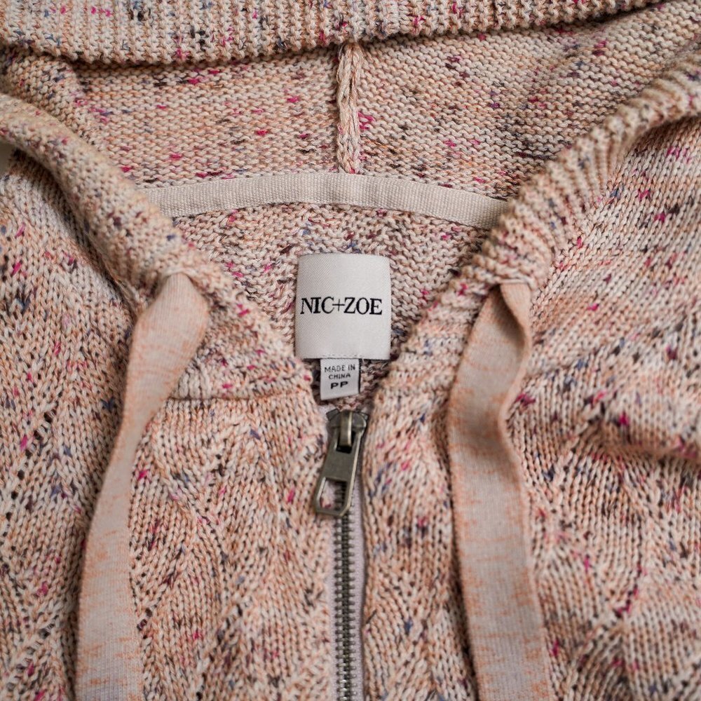 NIC + ZOE Zip-Up Sweatshirt - Picture 3 of 3